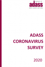 ADASS coronavirus survey 2020